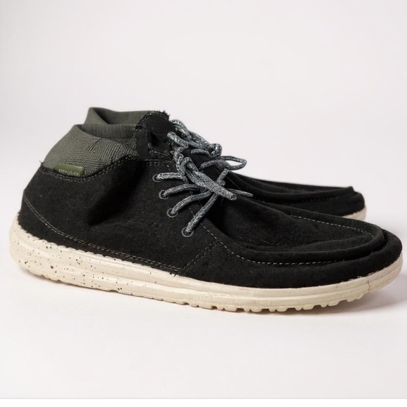 Hey Dude Wayne Forest Green Shoes Men’s US 11 Lightweight Casual Comfort Loafers - Picture 1 of 10